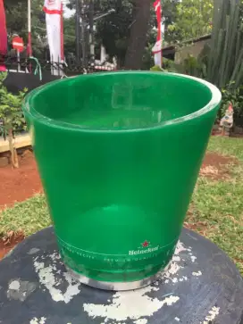 Wadah bucket heineken bahan akrilik tebal