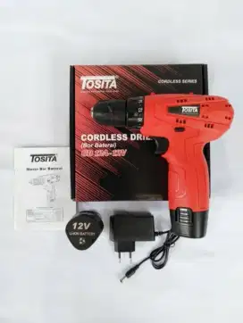 ( RUMAH TEKNIK JOGJA)Bor cordless dengan bawaam satu baterai