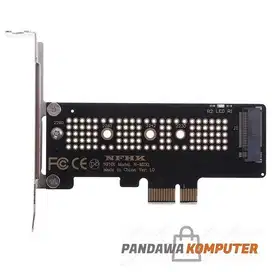 M Key SSD NVME PCIE M.2 NGFF to PCIE x1 Adapter Card Slot Converter