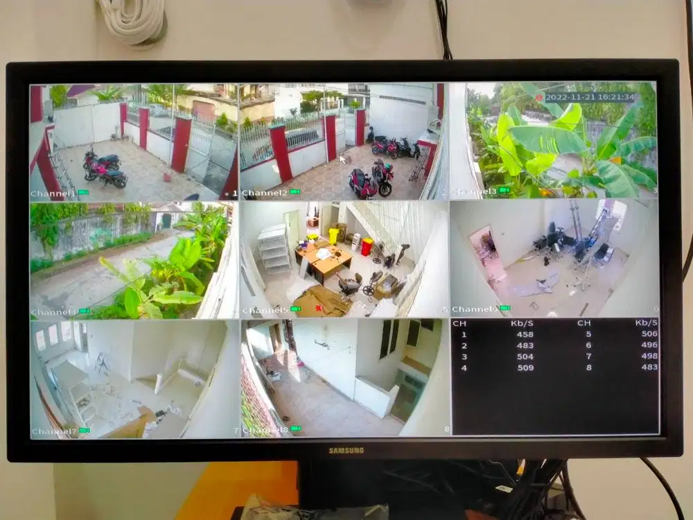 CCTV 8 KAMERA DAHUA 2MP INFLARET
