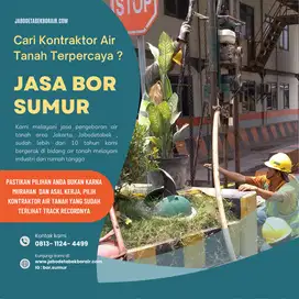 Jasa bor sumur depok berkualitas