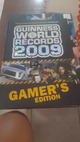 buku impor guinness world recotds 2009 gamers edition
