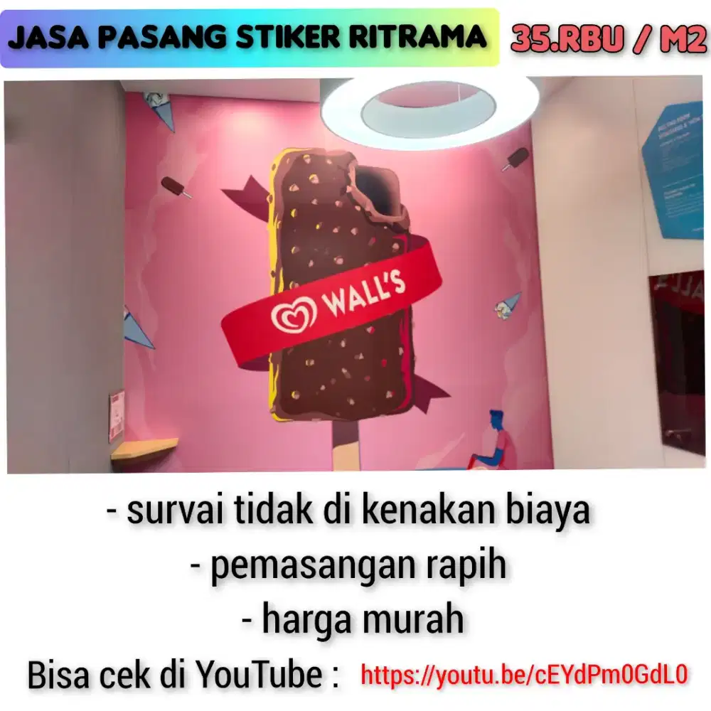 Jasa pasang stiker ritrama
