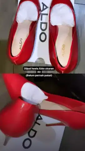 Dijual heels Aldo ukuran 40 baru