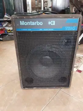 Ampli keyboard montarbo trio 12 inch 3 chanel