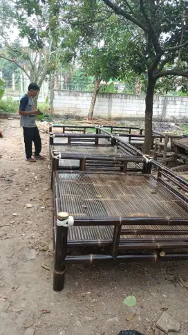 Bale/lesehan bambu / Gazebo'nya