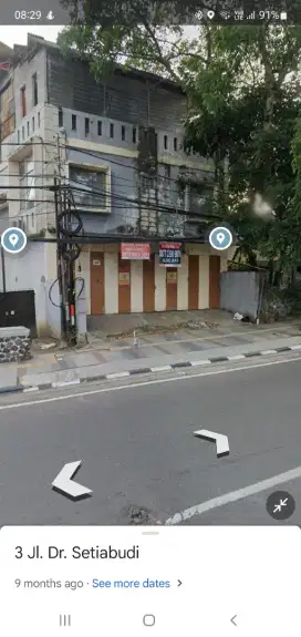 TURUN HARGA Jual/Sewa Ruko 3.5LT MAINROAD SETIABUDI - CIHAMPELAS LM 8m