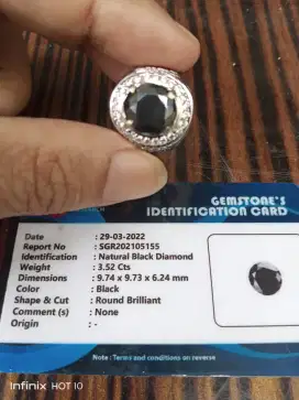 Black Diamond Ring