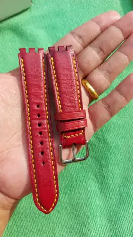 Strap Kulit Asli Swatch lug 19mm