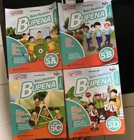 Buku Bupena Kelas 5 SD 5A 5B 5C 5D K13 Revisi Erlangga Original