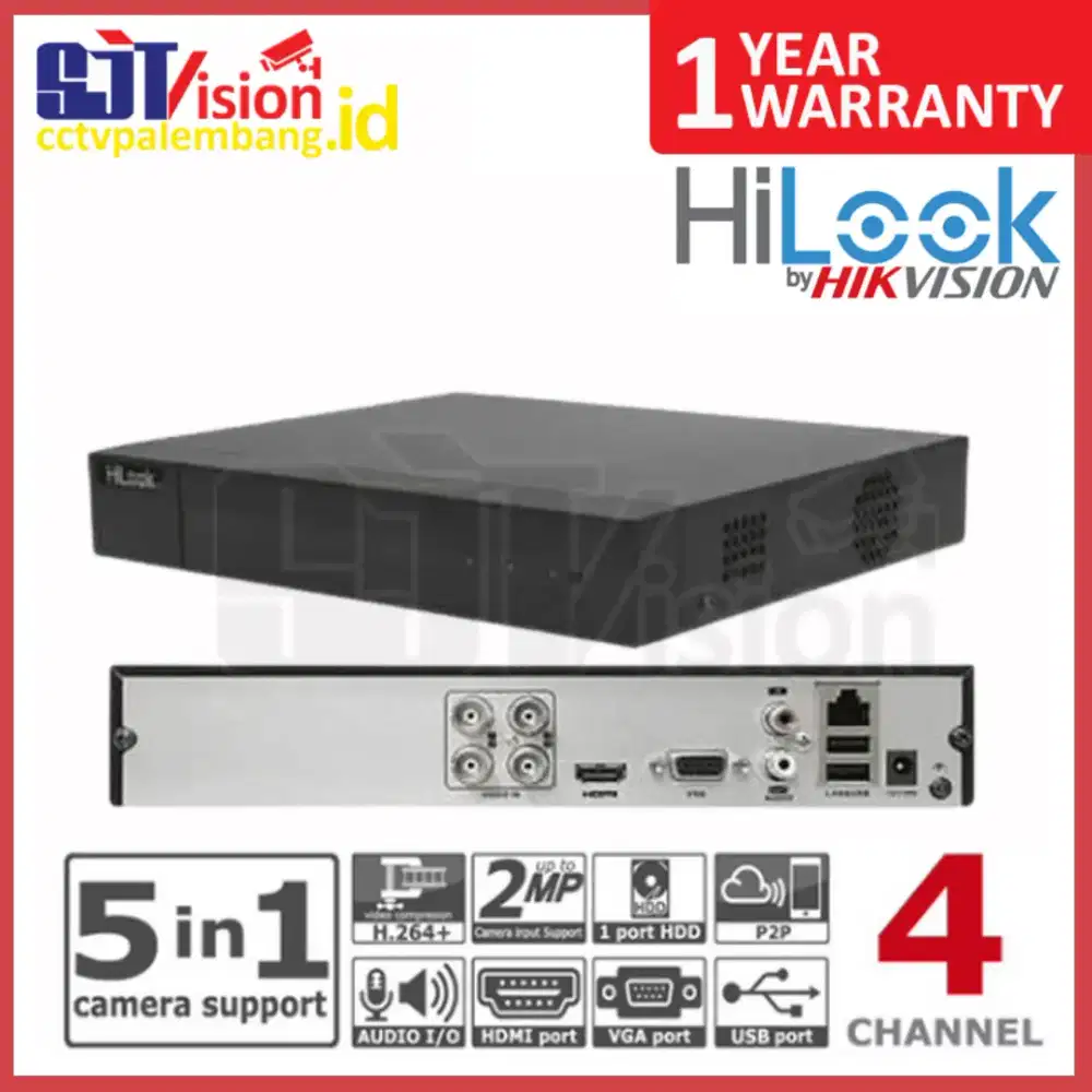 DVR Hilook 4 Channel 2MP