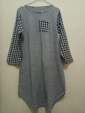 Tunik zebra lengan panjang preloved (buy 1 get 1)