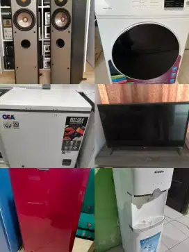 Menerima Barang Bekas Elektronik Kulkas Tv mesin cuci Springbed Dll