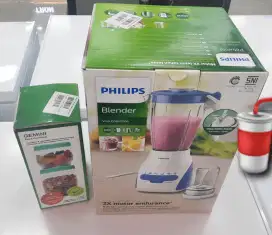 Blender Philips 2 Liter Plastik / Mika HR 2115 warna