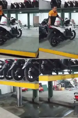 lift barang system' hidrolik tenaga angin meja custom