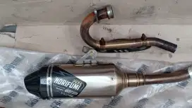 Knalpot KLX Norifumi Rocket 4 Carbon