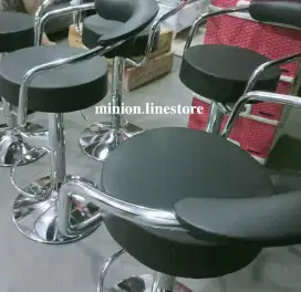 KURSI MINIBAR STOOLBAR KURSI CAFE DENGAN HIDROLIK DAN BUSA SANGAT