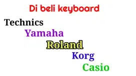 Di beli Keyboard Technics