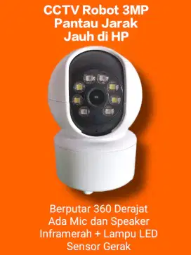 Kamera CCTV 2MP pantau toko/rumah Jarak Jauh Dilengkapi Mic Speaker