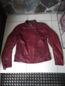 Jaket kulit retro caferacer original Rolland Sand Design