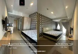 Sewa Apartement Metro Park Residence Mid Floor Type Studio Furnished