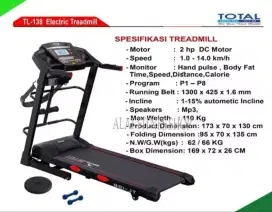 TREADMILL ELEKTRIK  Tf 138 OTOMATIS