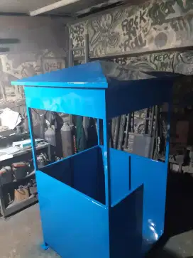 Pos securiti bahan besi