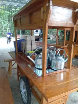 Gerobak angkringan gratis kirim