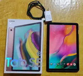 Gold Samsung Galaxy Tab S5E Bagus Mulus Komplit Dus Charge Casing