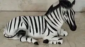 Patung Statue Zebra (small) Keramik Dekorasi (A-208)