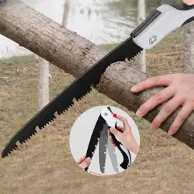 Knifezer Gergaji Lipat Portabel Folding Wood Hand Saw