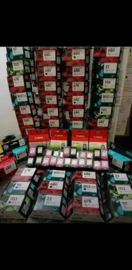 Nampung cartridge hp,canon Printer, tinta&Scanner/Canon/Hp Baru&bekas