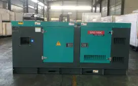 JUAL GENSET SILENT CUMMINS 100 KVA BARU