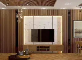 Wpc decorasi tembok rumah