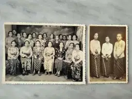 Foto kebaya Jawa jadul antik vintage kuno