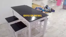 Set meja kursi cafe kedai warung makan