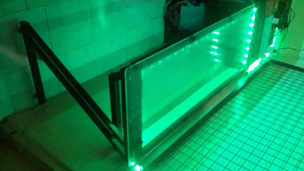 KNOCK DOWN!!! Meja Gaming Profesional Acrylic Uk. 120x50cm