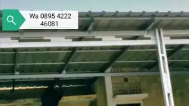 Kanopi baja ringan galvalum dan atap