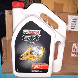 Oli Castrol GTX Diesel 15W40 untuk Mobil Diesel Solar