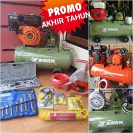 Promo Kompresor Swan Paket Bengkel Bergaransi