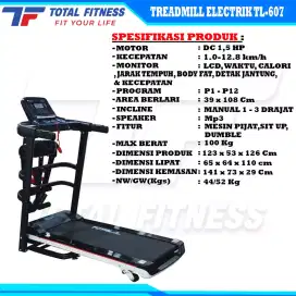 TREADMILL ELEKTRIK TF 607 DUMBLE