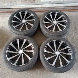 Velg estaban r18 5x114 lbr8,5 et45 sepaket ban