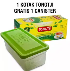 Tong Tji Jasmine Tea ( Teh Melati Celup) GRATIS BOX CANTIK.