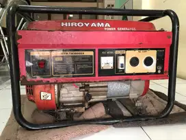 Power Generator/ Genset Listrik Hiroyama 3500 Siap Pakai, Bensin