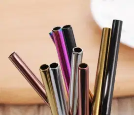 Sedotan stainless steel cuma ada 1 pcs