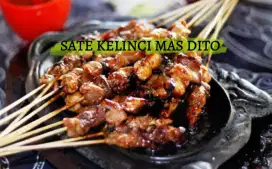 Sate kelinci,Tongzeng,gulai dan Sup