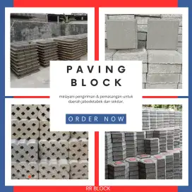 paving block, paving blok, conblock, konblok, grass block, dll