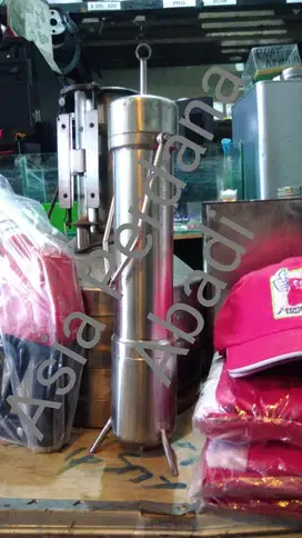 Bacon Bomb Sampler can stainless 1000 ml untuk tangki tandon  surabaya