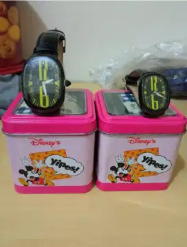 Jam tangan couple Mickey Mouse