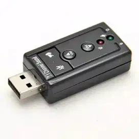 USB Virtual 7.1 Channel Sound Adapter USB Soundcard